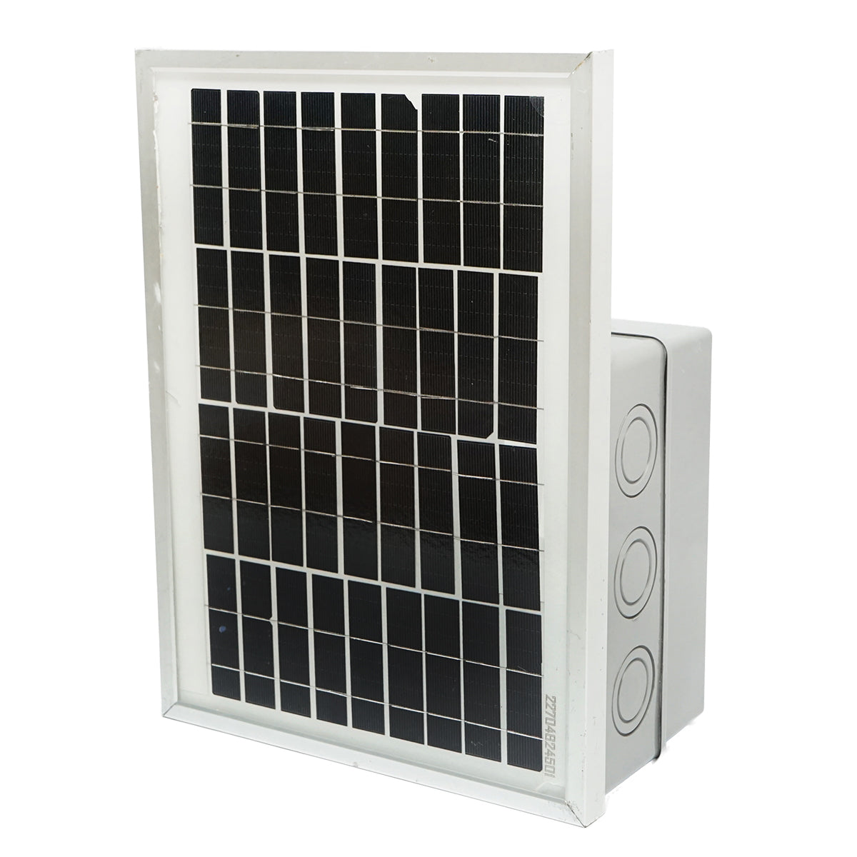 12W solar panel 255x355x20mm with 12V/7Ah battery Breckner Germany